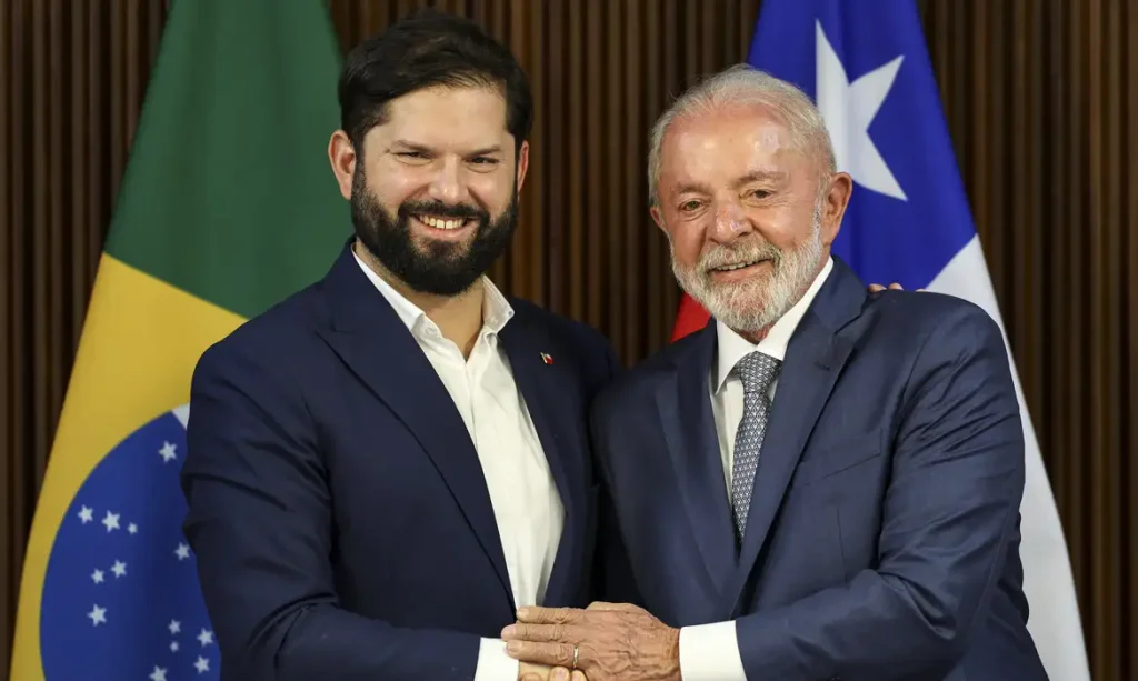 Encontro entre Lula e Boric em Brasília chama atenção da China por interesses estratégicos 1 lula boric1 mcamgo abr 22042025 3